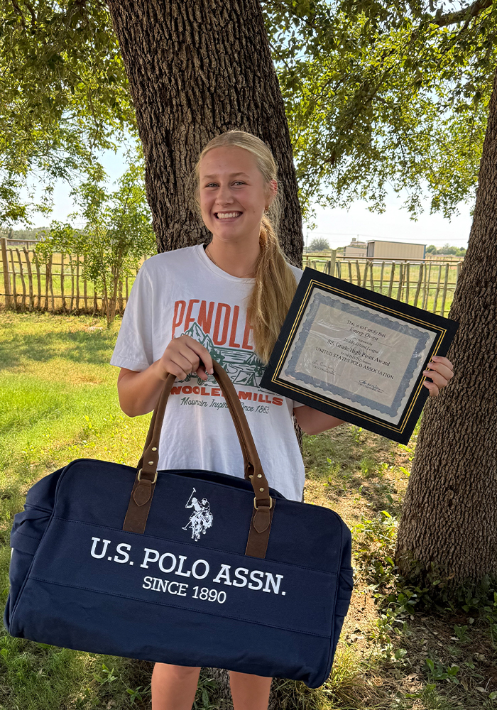 8th Grade High Point Recipient (Tie) - Emrey Owen