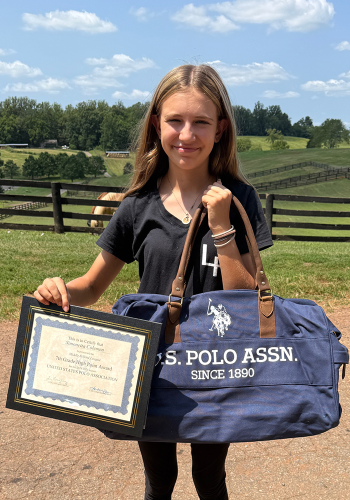 7th Grade High Point Recipient - Simonetta Coleman