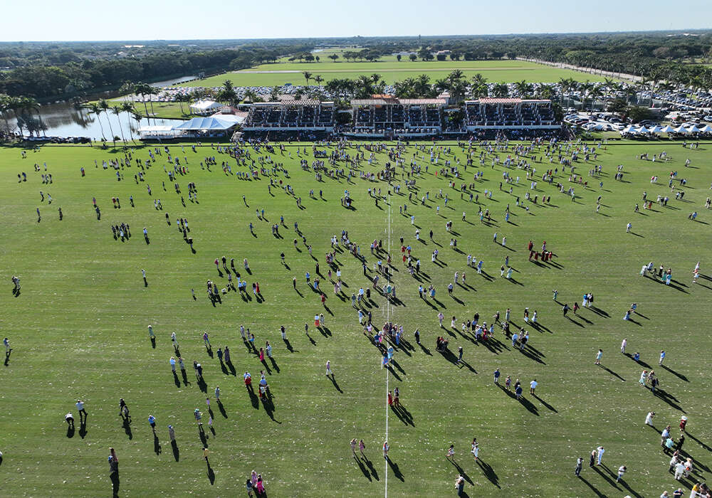 America's premier polo destination, U.S. Polo Assn. Field One. ©USPA