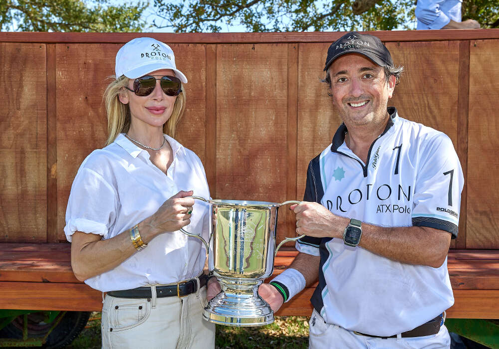 Jackrabbit Tack Sportsmanship recipient Stephen Stout, pictured with Kiki Lambden-Stout.