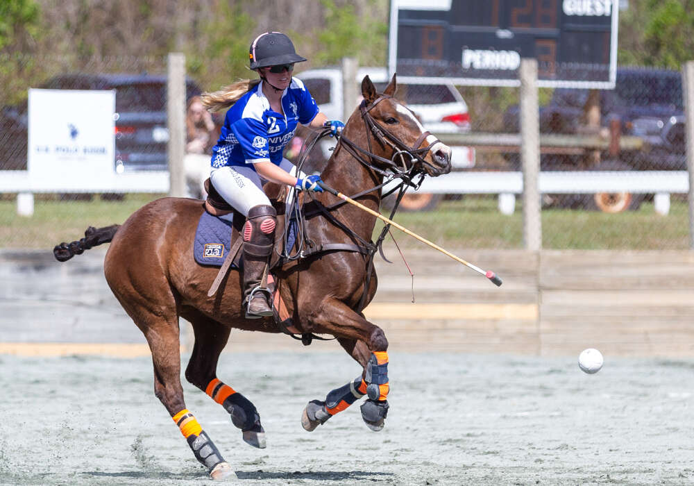 UK's Avery Evans on a breakaway.