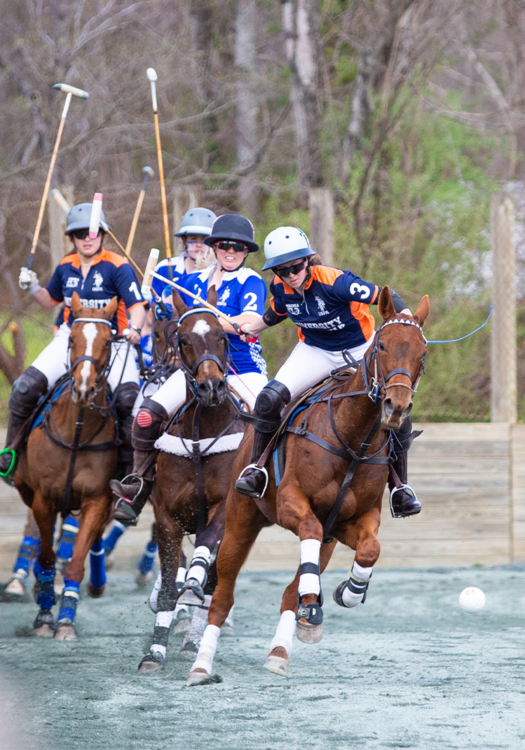 UVA's Maddie Grant separates from the pack.