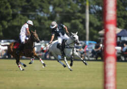 Coca-Cola's Pablo "Polito" Pieres and La Dolfina/Catamount's Jesse Bray. ©David Lominska